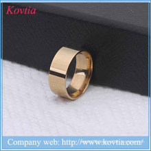 New arrival titanium steel finger ring set gold wedding rings